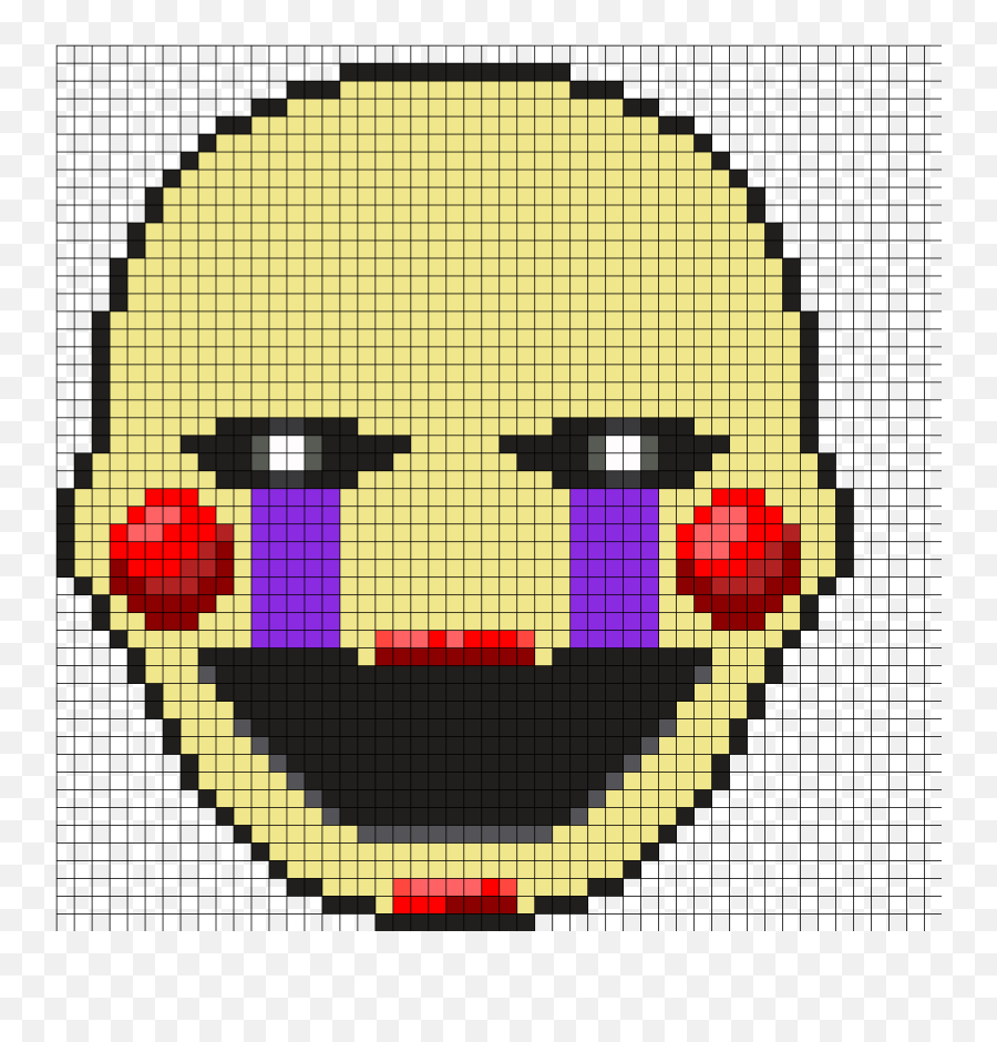 Download Drawn Pixel Art Fnaf Puppet Possible To Make A Perfect Circle Png Game Theory Logo Transparent Free Transparent Png Images Pngaaa Com - pixel art roblox fnaf