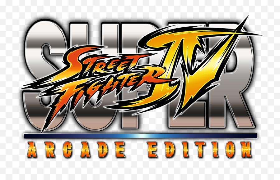 Super Street Fighter Iv Arcade Edition - Super Street Fighter Iv Arcade Edition Logo Png,Street Fighter 2 Logo