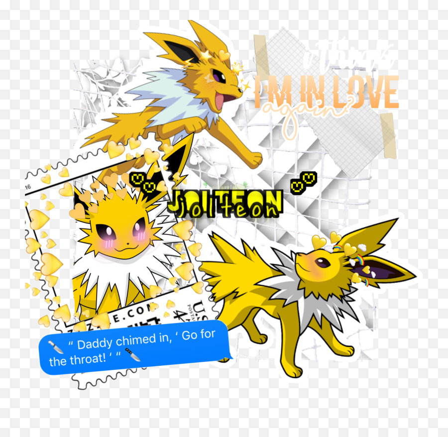 Pokemon Jolteon Eeveelutions Image By Mochasylveon - Fiction Png,Jolteon Transparent