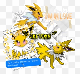 Pokemon Jolteon Eeveelutions Image By Mochasylveon - Fiction Png,Jolteon Transparent