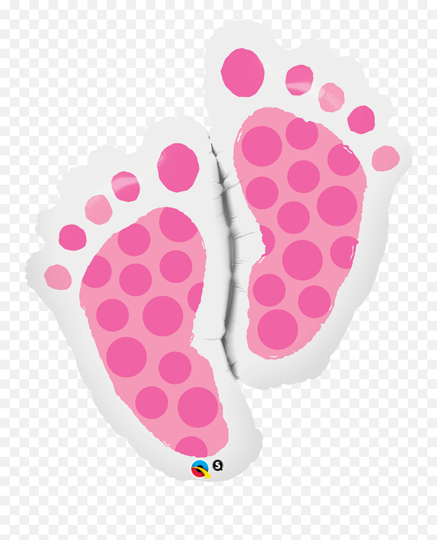 Baby Feet Balloon Bouquets Transparent - Blue Baby Balloon Png,Baby Footprint Png