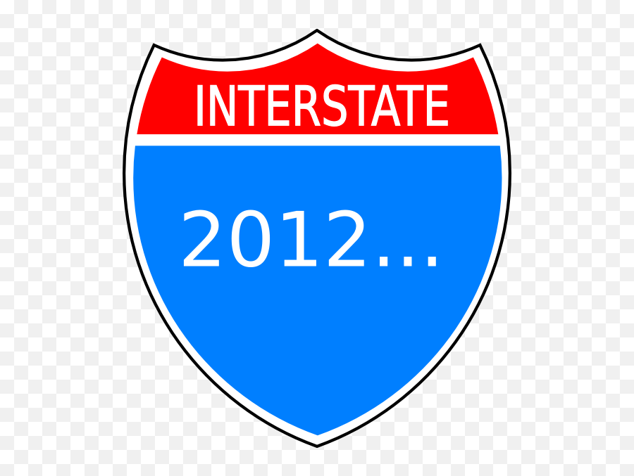 Interstate Highway Sign Transparent - Interstate Highway Sign Png,Interstate Sign Png