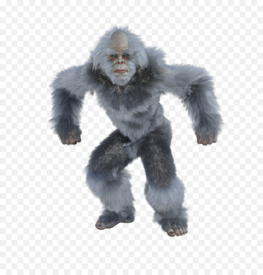 Yeti Bigfoot Snow Man - Transparent Bigfoot Png,Bigfoot Png