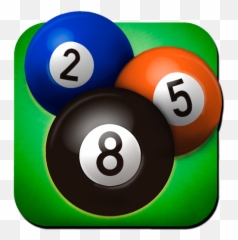 8 Pool Game Snooker 9 Ball - Solid Png,8 Ball Icon