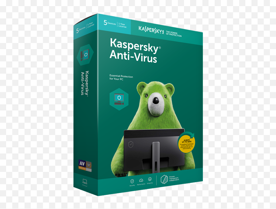 Kaspersky Antivirus - Kaspersky Antivirus 2 Pc 1 Year Png,Kaspersky Png Icon