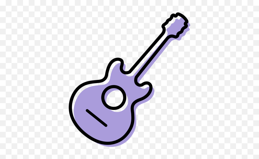 Music Acoustic Guitar Instrument Icon - Transparent Png Clip Art,Acoustic Guitar Png