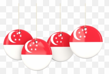 Singapore Flag Transparent Png Image - Vertical