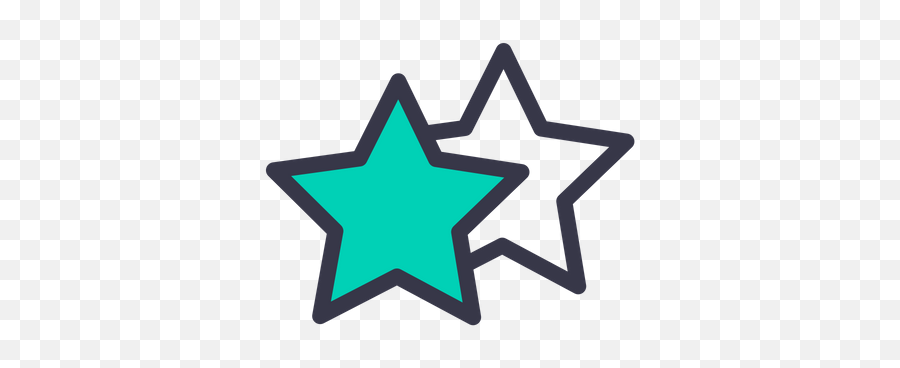 Free Star Icon Of Colored Outline Style - Available In Svg Dot Png,Bookmark Star Icon