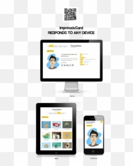 Impressivcard - Responsive Template Smart Device png