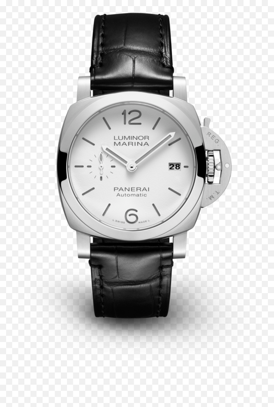 Introducing The Panerai Luminor Marina Quaranta 40mm - Panerai Luminor Marina Quaranta Png,Icon Pursuit Gloves White Men's