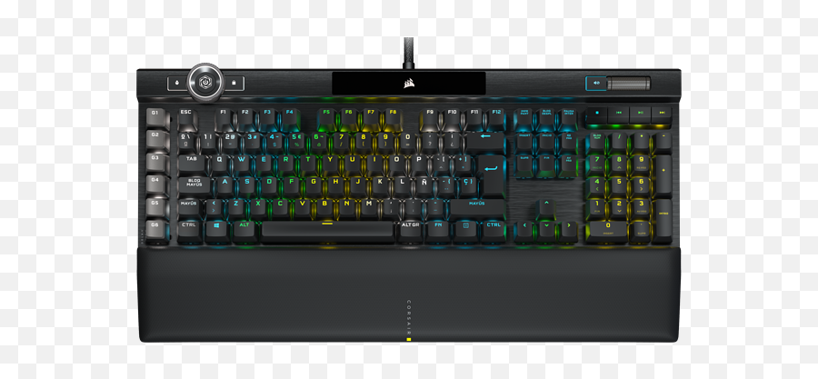 Gaming Keyboards Rgb U0026 Wireless Mechanical - Corsair K100 Rgb Optical Mechanical Gaming Keyboard Midnight Gold Png,Stealth Icon Wow