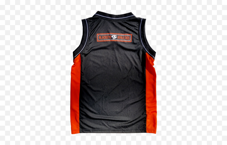 Blackeye Thai Short Set - Sleeveless Png,Icon Orange Vest