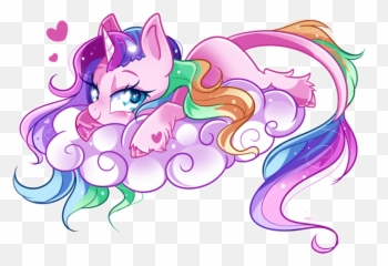 Clouds Clipart Unicorn Transparent Free For - Unicorn In A png