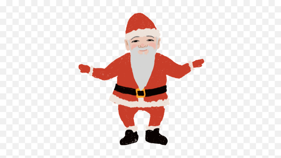 Christmas Merry Sticker - Christmas Merry Santa Claus Png,Christmas Funny Icon