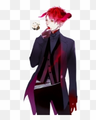 Guy Clipart Badguy Picture 1277463 - Anime Boy With Red Hair png