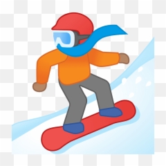 Snowboarder Emoji - Emojis png