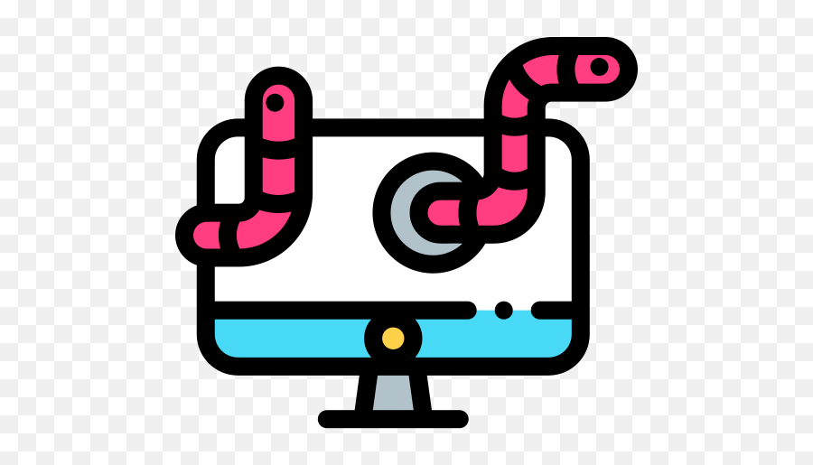 Worm - Free Computer Icons Computer Worms Icon Png,Worms Icon