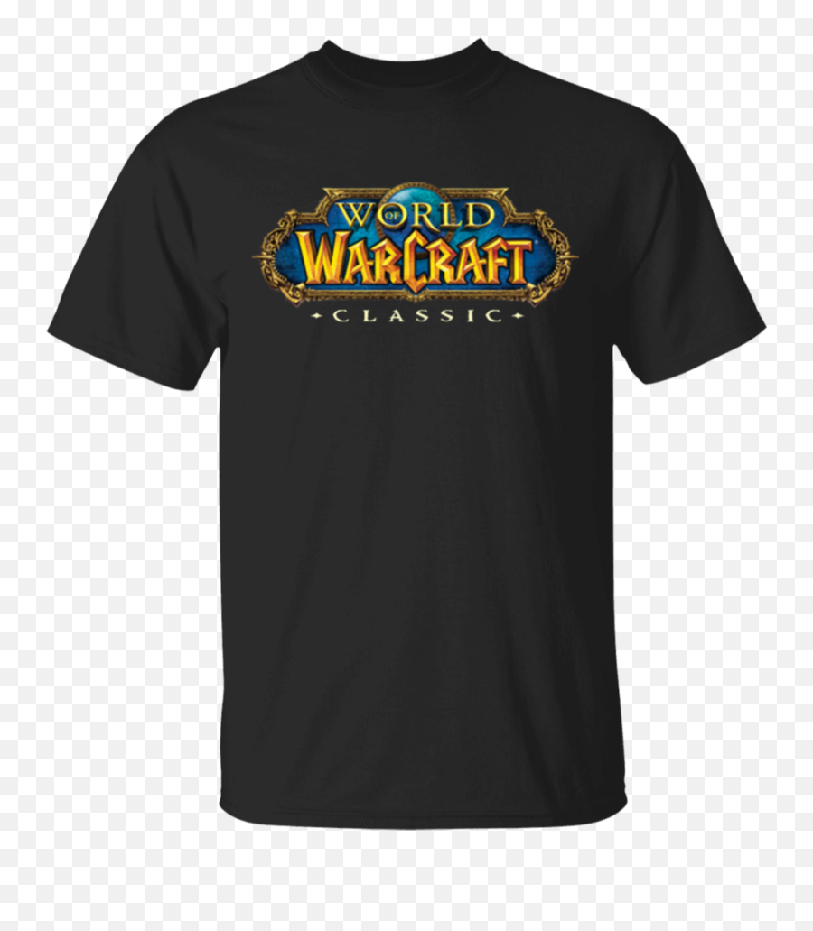 Details About Black World Of Warcraft Classic Wow Game Logo Menu0027s S - 6xl Us 100 Cotton Png,Warcraft Logo
